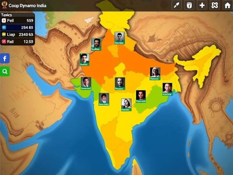 Coop Dynamo India team gameplay